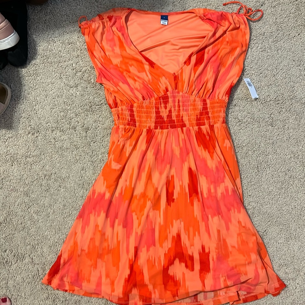 NWT Old Navy orange dress